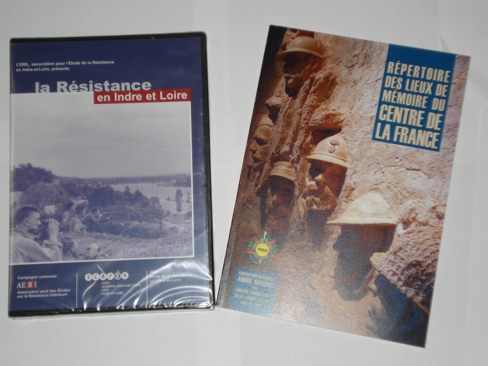 le cédérom réalisé avec le CDDP de Tours et le répertoire co-produit avec le GR67 de la fédération A. Maginot